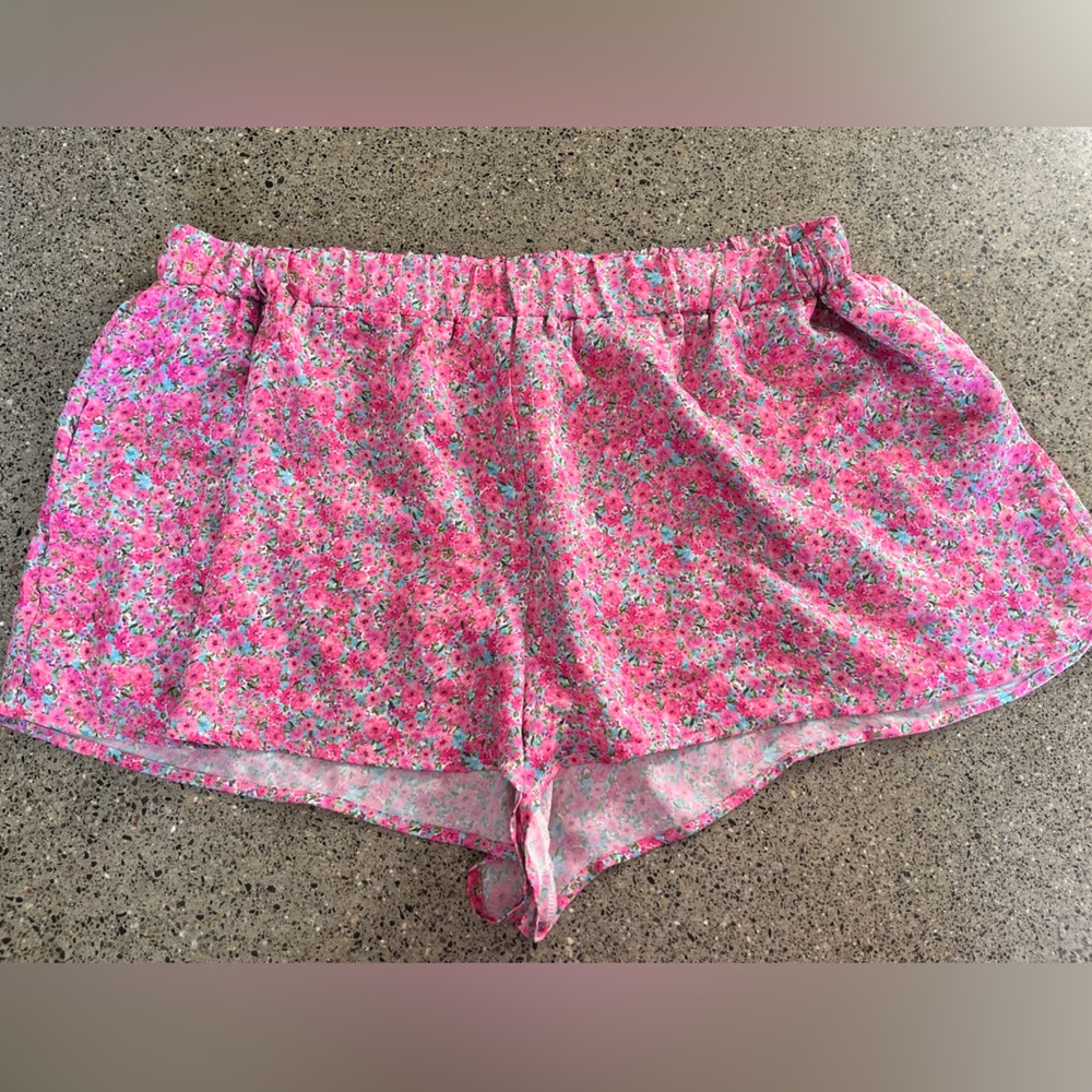 Floral Pajama Shorts